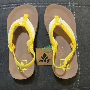 Brand new Reef slippers.